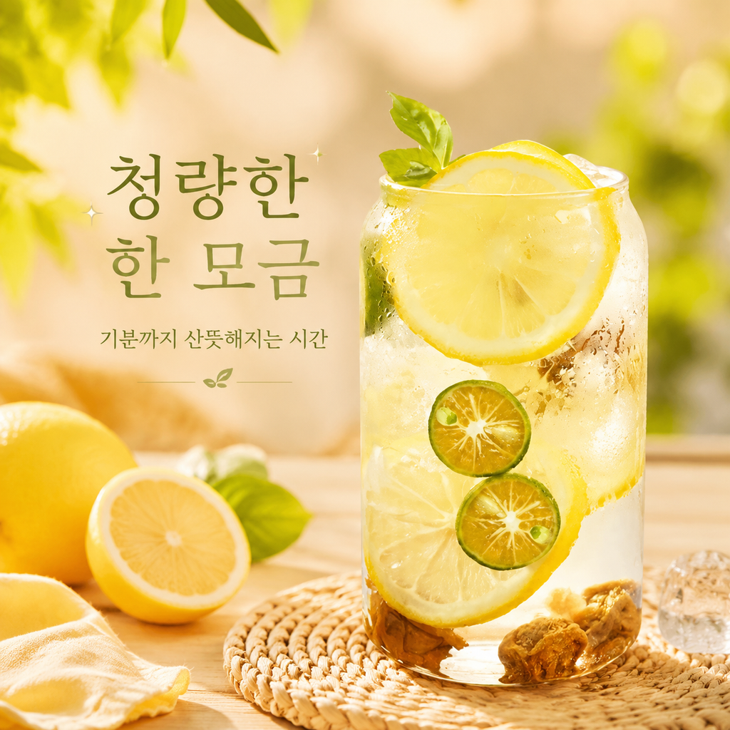 매실 레몬차 18g × 5포 | 냉침·아이스 셰이크
