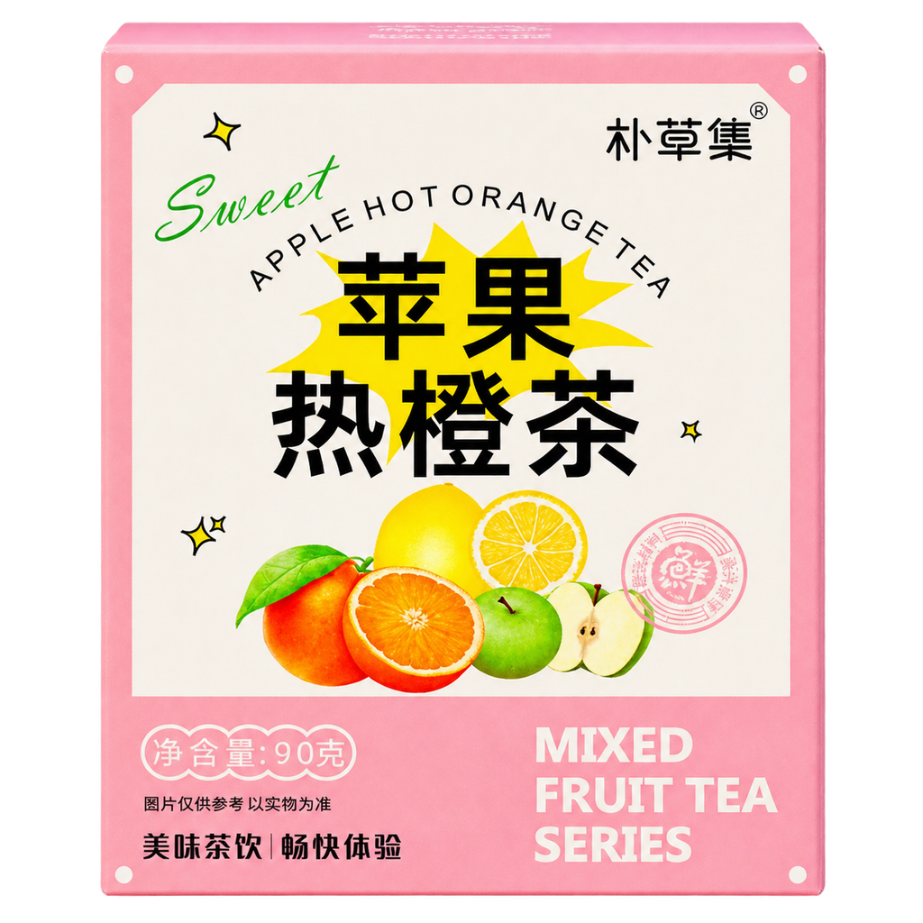 애플 오렌지차 18g × 5포 | 냉침·아이스 셰이크