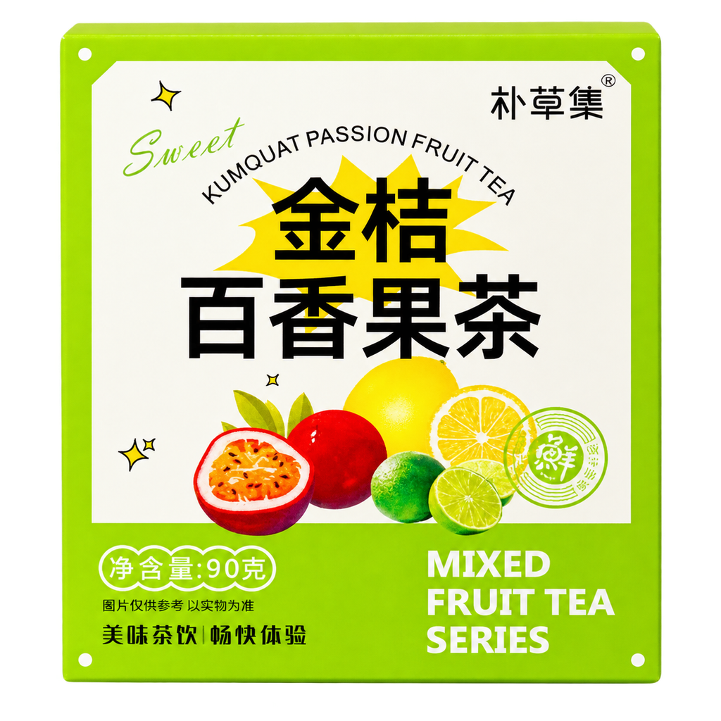 금귤 패션후르츠차 18g × 5포 | 냉침·아이스 셰이크