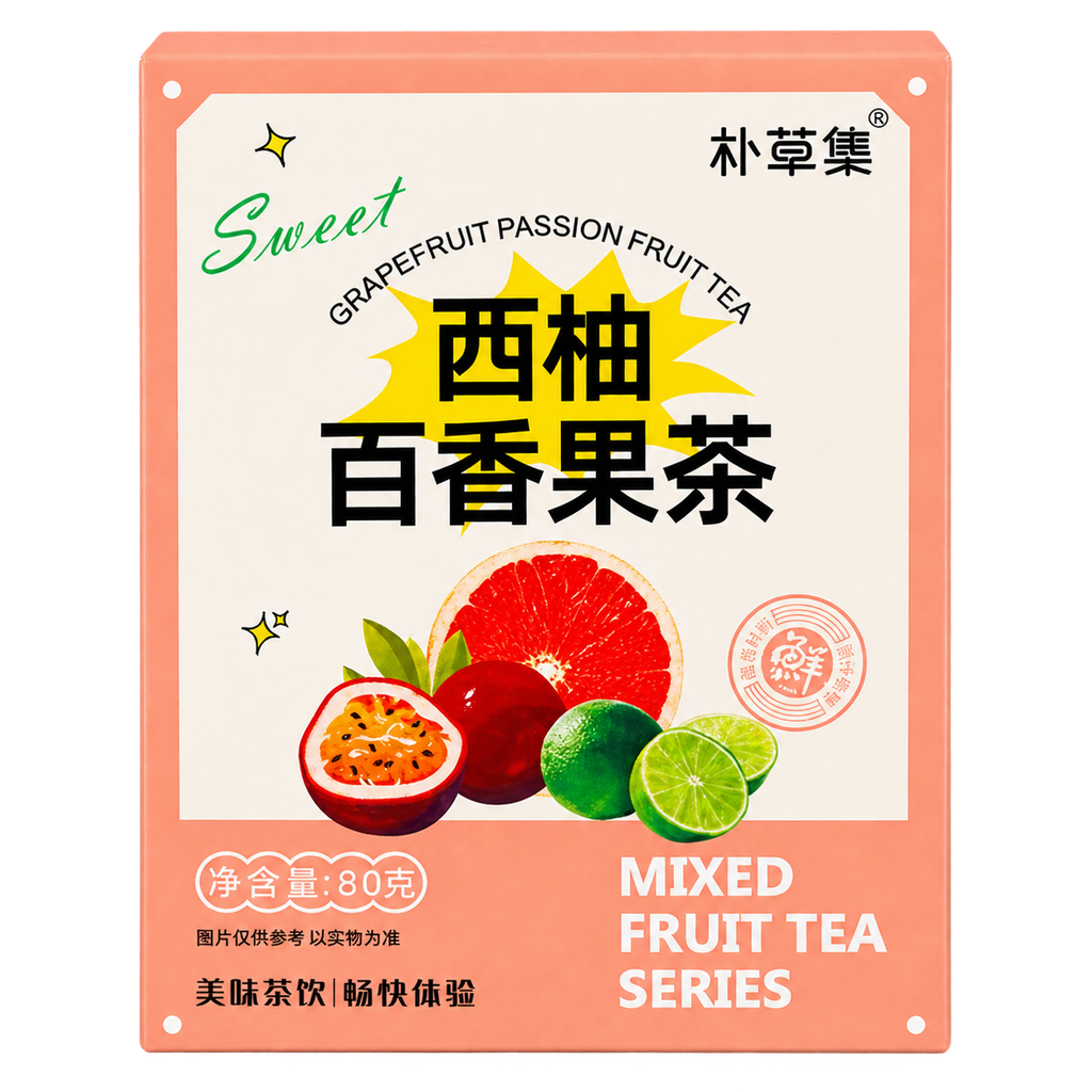 자몽 패션후르츠차 18g × 5포 | 냉침·아이스 셰이크